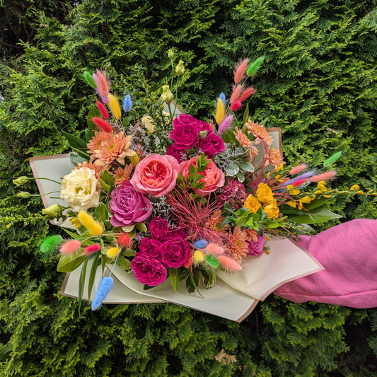 BEST MOM EVER HANDTIED BOUQUET