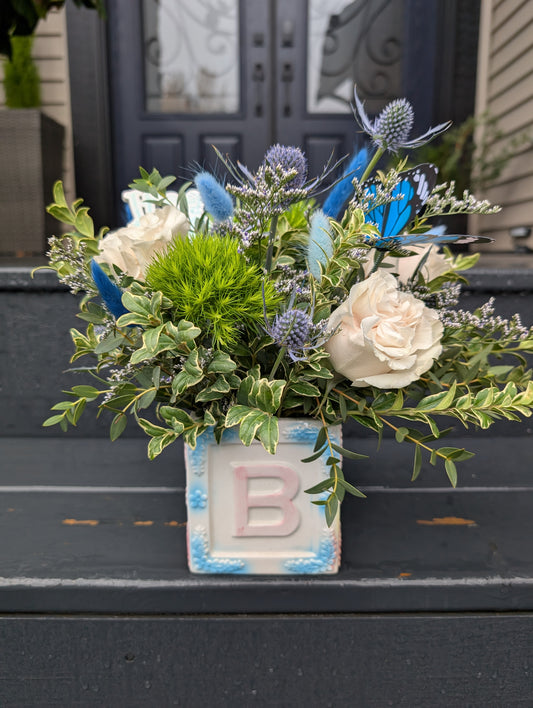 VINTAGE Baby Arrangements