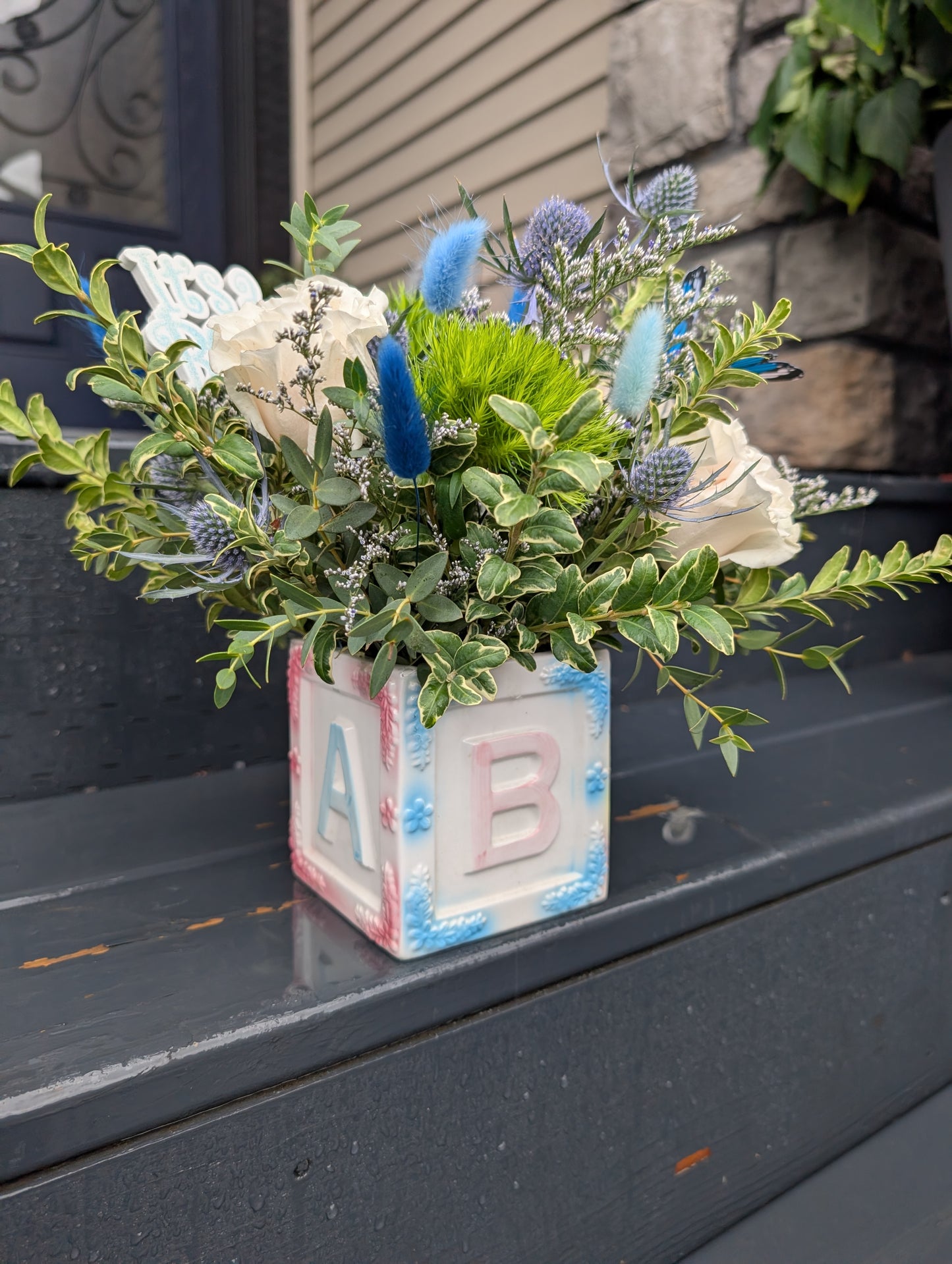 VINTAGE Baby Arrangements